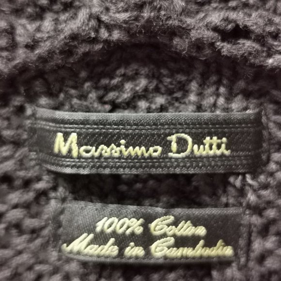 Massimo Dutti Knit Long Cardigan Sweater - Picture 4 of 5